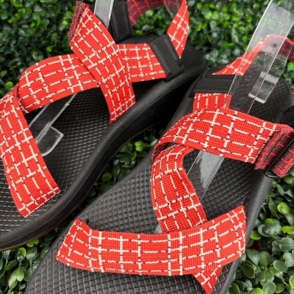 CHACO MEGA Z CLOUD CROSS STRAPS SANDALS RED COLOR 
SIZE M11 main image 7